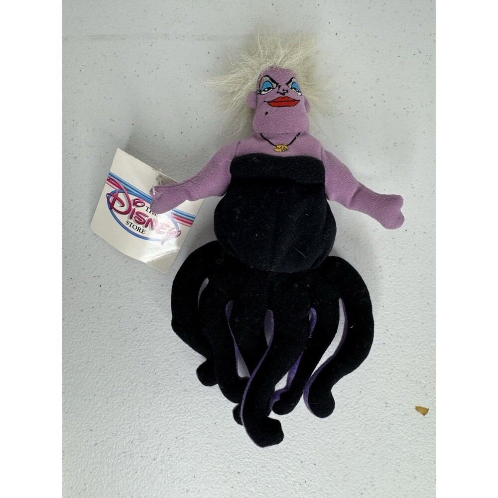 Disney Exclusive Ursula 5.5" Mini Bean Bag Plush The Little Mermaid W/Tag